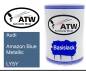 Preview: Audi, Amazon Blue Metallic, LY5Y: 500ml Lackdose, von ATW Autoteile West.